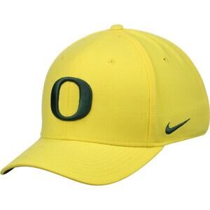 Vintage Nike Men's Yellow Oregon Ducks Swoosh Performance Flex Baseball Hat